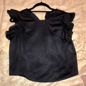 ZARA silk top